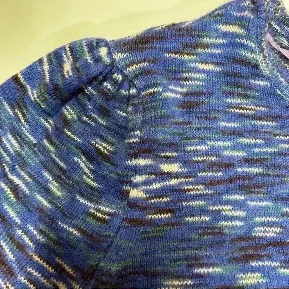 Lane Bryant Women Multicolored Cobalt Blue Button Up Sweater Cardigan Size 22/24 - Picture 6 of 10